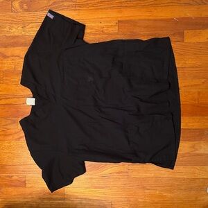 Black Scrub Top